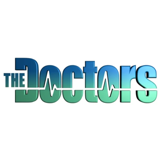 blue and teal logo for the doctors that featured racing for recovery addiction facitlity in toledo ohio