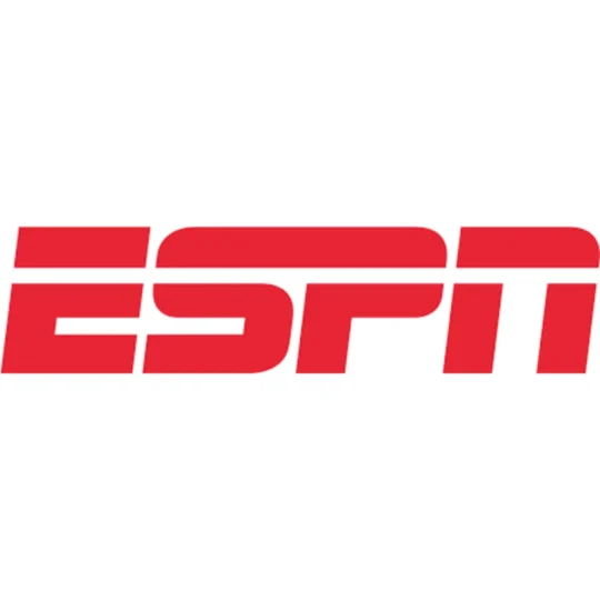 red logo for espn that featured racing for recovery addiction facitlity in toledo ohio