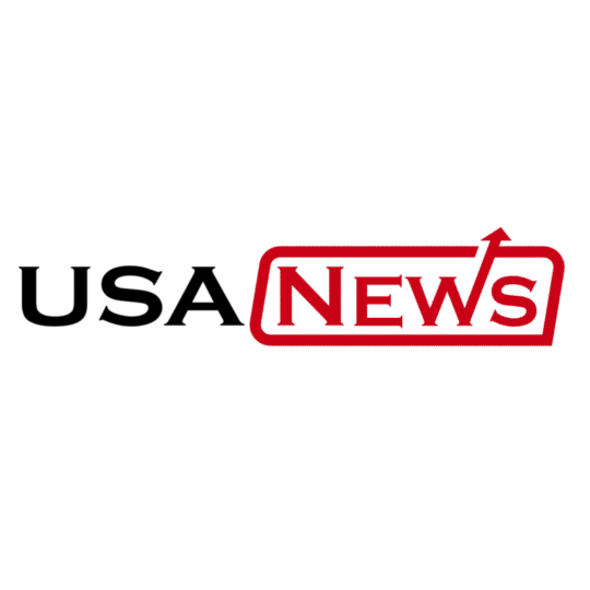 logo for usa news to promote racing for recovery's appearance